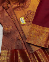Ilkal – Banarasi Soft Silk Saree with Rich Zari Weaving and Minimal Design