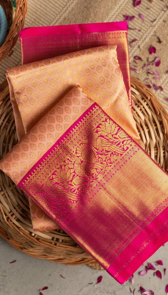 Valiba Pure heavy banarasi saree with rich pallu Latest Designer