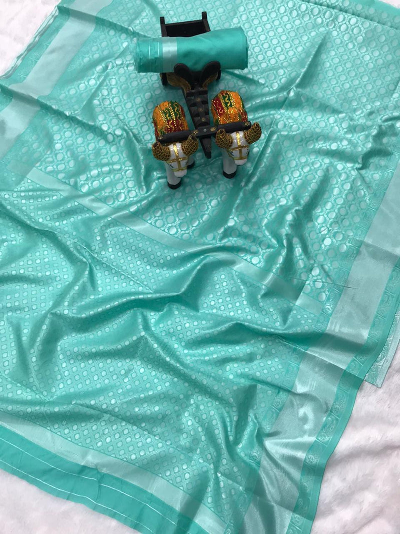 Pure Heavy Banarasi Saree With Rich Pallu