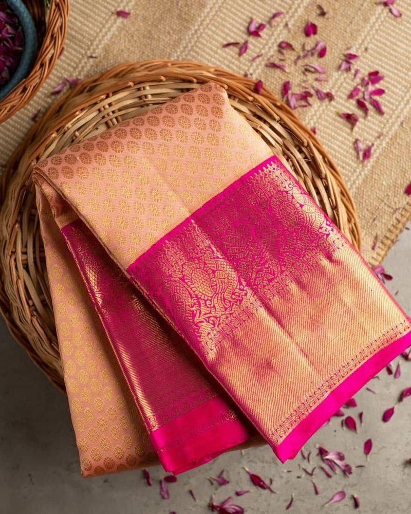 Valiba Pure heavy banarasi saree with rich pallu Latest Designer