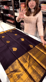 Blissful Purple Soft Banarasi Silk Saree With Efflorescence Blouse Piece
